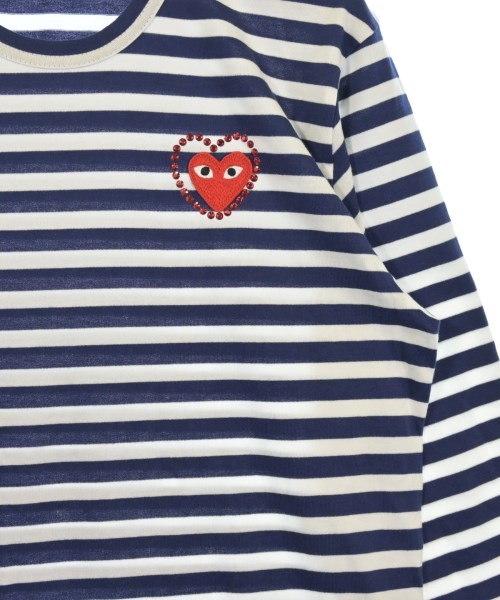 PLAY COMME des GARCONS（プレイコムデギャルソン）Tシャツ・カットソー 紺 サイズ:S レディース/2200735800021