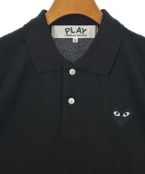 PLAY COMME des GARCONS（プレイコムデギャルソン）ポロシャツ 黒 サイズ:S レディース/2200735800045