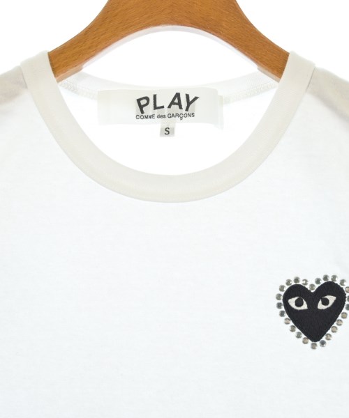 PLAY COMME des GARCONS（プレイコムデギャルソン）Tシャツ・カットソー 白 サイズ:S レディース/2200735800106