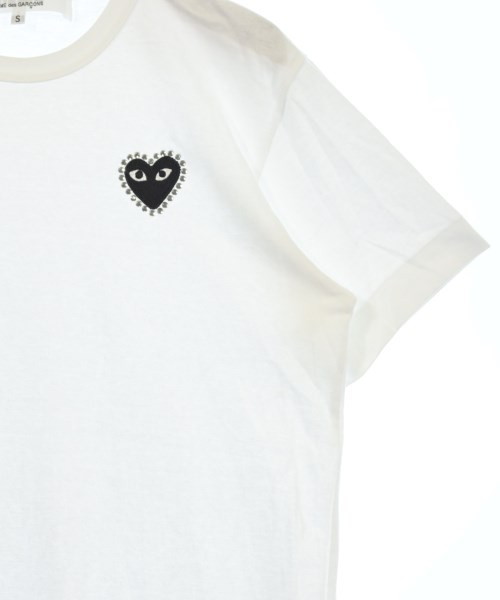 PLAY COMME des GARCONS（プレイコムデギャルソン）Tシャツ・カットソー 白 サイズ:S レディース/2200735800106
