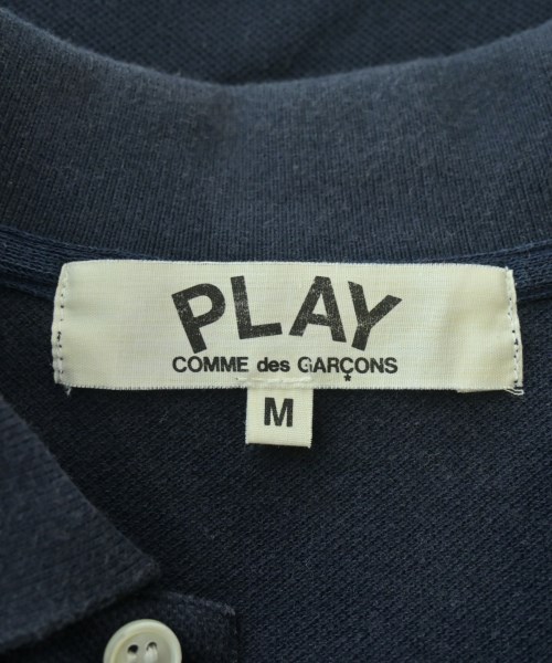 PLAY COMME des GARCONS（プレイコムデギャルソン）ポロシャツ 紺 サイズ:M レディース/2200736057011