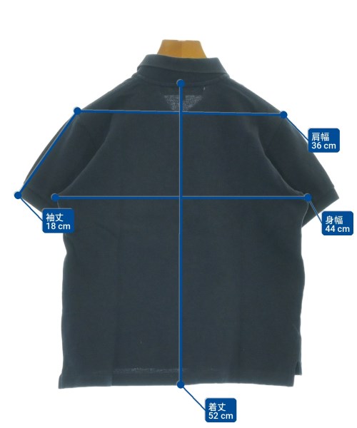PLAY COMME des GARCONS（プレイコムデギャルソン）ポロシャツ 紺 サイズ:M レディース/2200736057011