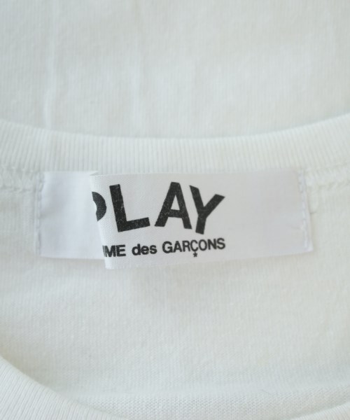 PLAY COMME des GARCONS（プレイコムデギャルソン）Tシャツ・カットソー 白 サイズ:L レディース/2200730658061