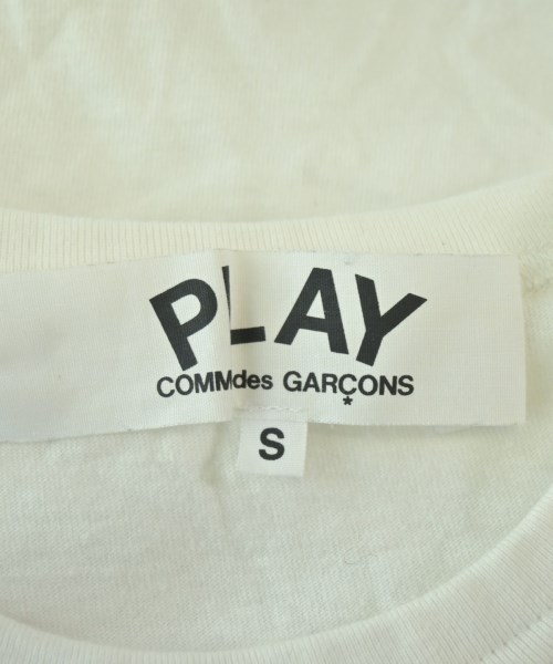PLAY COMME des GARCONS（プレイコムデギャルソン）Tシャツ・カットソー 白 サイズ:S レディース/2200737348064