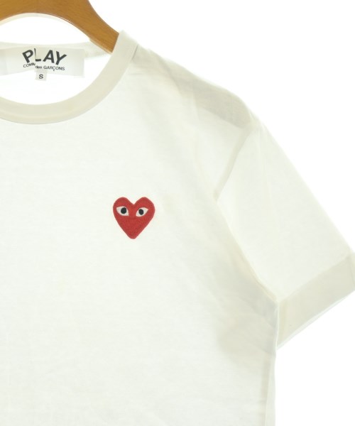 PLAY COMME des GARCONS（プレイコムデギャルソン）Tシャツ・カットソー 白 サイズ:S レディース/2200737348064
