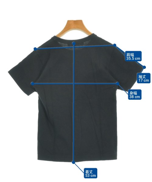 PLAY COMME des GARCONS（プレイコムデギャルソン）Tシャツ・カットソー 黒 サイズ:S レディース/2200714960227