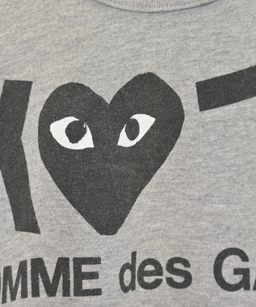 PLAY COMME des GARCONS（プレイコムデギャルソン）Tシャツ・カットソー グレー サイズ:S レディース/2200714960234