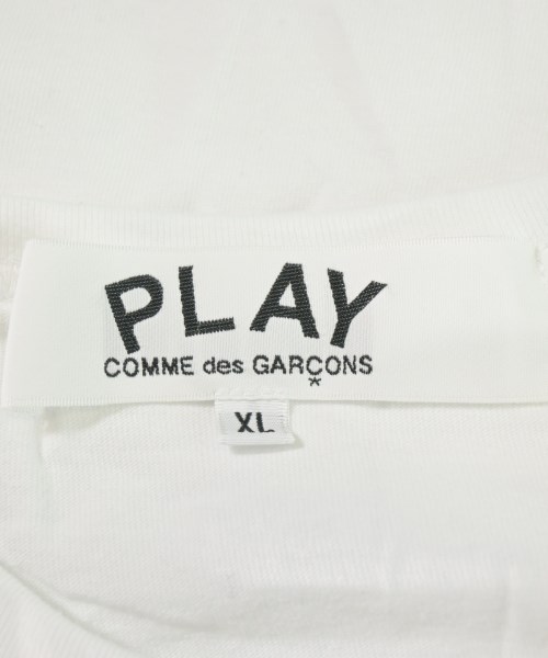 PLAY COMME des GARCONS（プレイコムデギャルソン）Tシャツ・カットソー 白 サイズ:XL メンズ/2200720195040