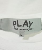 PLAY COMME des GARCONS（プレイコムデギャルソン）Tシャツ・カットソー 白 サイズ:L メンズ/2200720195057