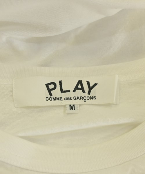 PLAY COMME des GARCONS（プレイコムデギャルソン）Tシャツ・カットソー 白 サイズ:M メンズ/2200720622096