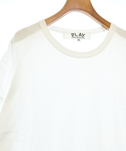PLAY COMME des GARCONS（プレイコムデギャルソン）Tシャツ・カットソー 白 サイズ:M メンズ/2200720622096