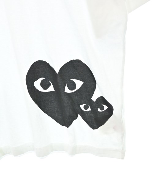 PLAY COMME des GARCONS（プレイコムデギャルソン）Tシャツ・カットソー 白 サイズ:M メンズ/2200720622096