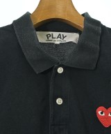PLAY COMME des GARCONS（プレイコムデギャルソン）ポロシャツ 黒 サイズ:L メンズ/2200717928064