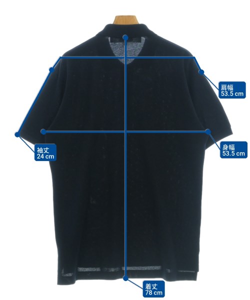 PLAY COMME des GARCONS（プレイコムデギャルソン）ポロシャツ 紺 サイズ:XL メンズ/2200717797141