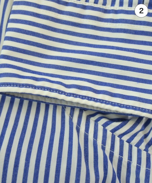 PLAY COMME des GARCONS（プレイコムデギャルソン）カジュアルシャツ 青 サイズ:XXS レディース/2200720521191
