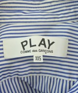 PLAY COMME des GARCONS（プレイコムデギャルソン）カジュアルシャツ 青 サイズ:XXS レディース/2200720521191