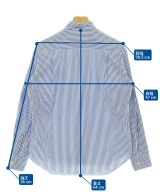 PLAY COMME des GARCONS（プレイコムデギャルソン）カジュアルシャツ 青 サイズ:XXS レディース/2200720521191