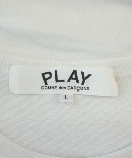 PLAY COMME des GARCONS（プレイコムデギャルソン）Tシャツ・カットソー 白 サイズ:L メンズ/2200720795042