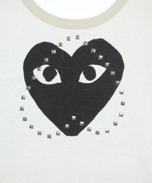 PLAY COMME des GARCONS（プレイコムデギャルソン）Tシャツ・カットソー 白 サイズ:L メンズ/2200720795042