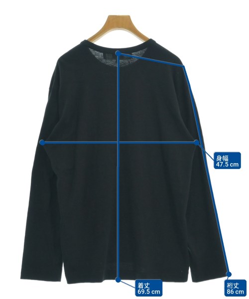 PLAY COMME des GARCONS（プレイコムデギャルソン）Tシャツ・カットソー 黒 サイズ:XL レディース/2200721825038