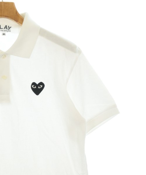 PLAY COMME des GARCONS（プレイコムデギャルソン）ポロシャツ 白 サイズ:M メンズ/2200722605028