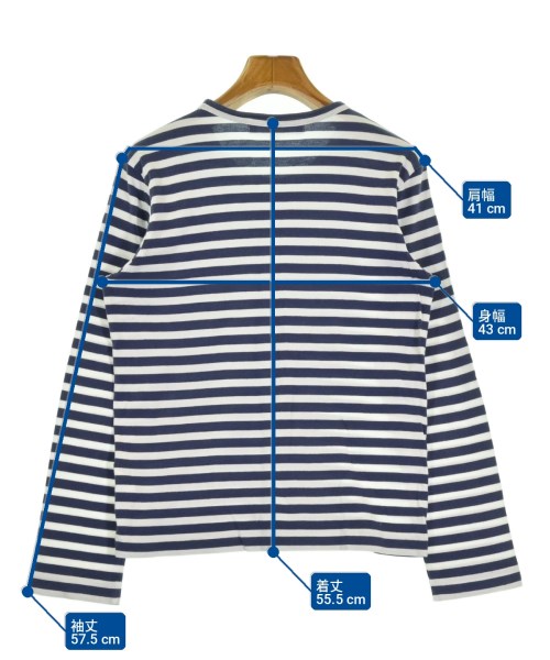 PLAY COMME des GARCONS（プレイコムデギャルソン）Tシャツ・カットソー 紺 サイズ:L レディース/2200722988466