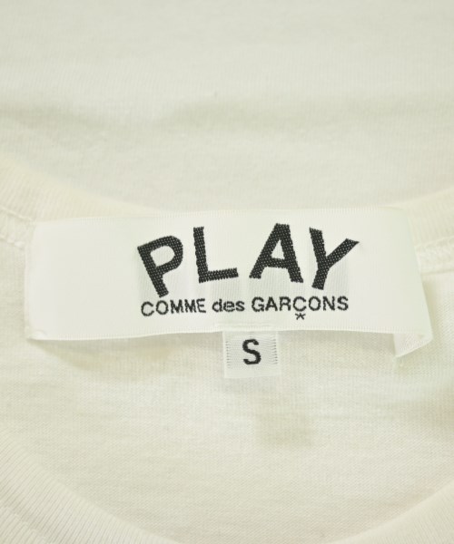PLAY COMME des GARCONS（プレイコムデギャルソン）Tシャツ・カットソー 白 サイズ:S レディース/2200723208013