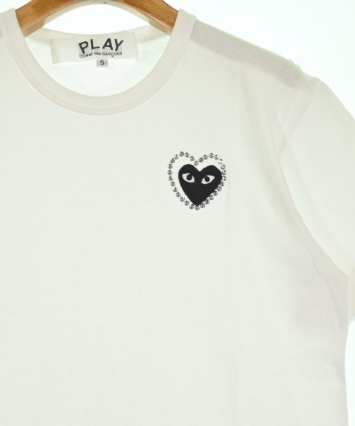 PLAY COMME des GARCONS（プレイコムデギャルソン）Tシャツ・カットソー 白 サイズ:S レディース/2200723208013