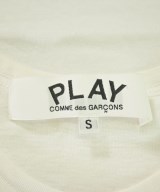 PLAY COMME des GARCONS（プレイコムデギャルソン）Tシャツ・カットソー 白 サイズ:S レディース/2200723208013