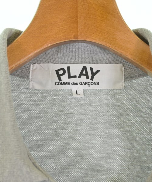PLAY COMME des GARCONS（プレイコムデギャルソン）ポロシャツ グレー サイズ:L メンズ/2200718567095