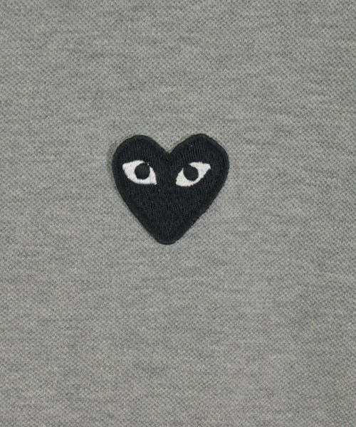 PLAY COMME des GARCONS（プレイコムデギャルソン）ポロシャツ グレー サイズ:L メンズ/2200718567095