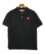 PLAY COMME des GARCONS（プレイコムデギャルソン）ポロシャツ 黒 サイズ:L メンズ/2200718567101