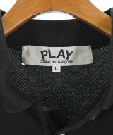 PLAY COMME des GARCONS（プレイコムデギャルソン）ポロシャツ 黒 サイズ:L メンズ/2200718567101