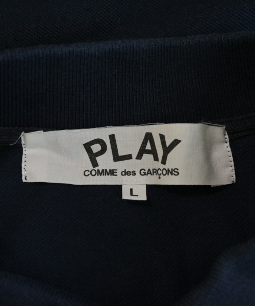 PLAY COMME des GARCONS（プレイコムデギャルソン）ポロシャツ 紺 サイズ:L メンズ/2200718567118