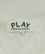PLAY COMME des GARCONS（プレイコムデギャルソン）Tシャツ・カットソー 白 サイズ:L メンズ/2200723472032