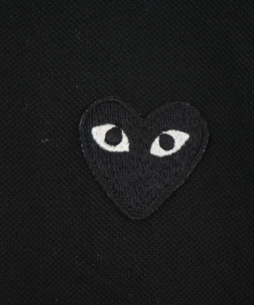 PLAY COMME des GARCONS（プレイコムデギャルソン）ポロシャツ 黒 サイズ:XXL メンズ/2200717014057
