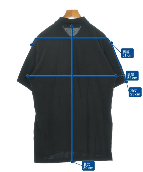 PLAY COMME des GARCONS（プレイコムデギャルソン）ポロシャツ 黒 サイズ:XXL メンズ/2200717014057