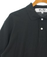 PLAY COMME des GARCONS（プレイコムデギャルソン）ポロシャツ 黒 サイズ:XXL メンズ/2200717014057