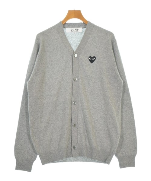 PLAY COMME des GARCONS（プレイコムデギャルソン）カーディガン グレー サイズ:XL メンズ/2200724141029