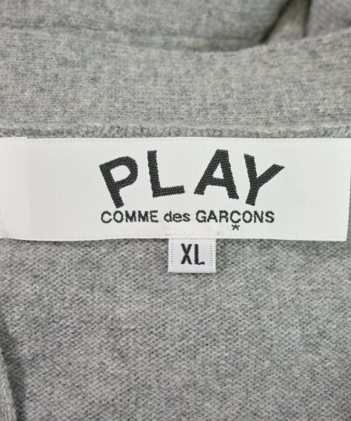 PLAY COMME des GARCONS（プレイコムデギャルソン）カーディガン グレー サイズ:XL メンズ/2200724141029