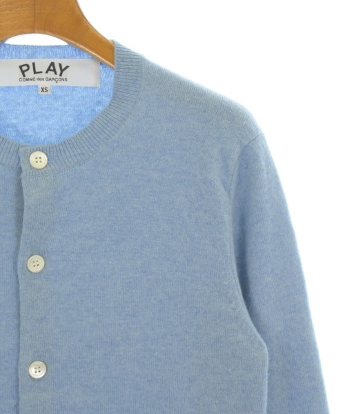PLAY COMME des GARCONS（プレイコムデギャルソン）カーディガン 青 サイズ:XS レディース/2200724142019
