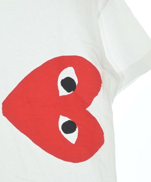 PLAY COMME des GARCONS（プレイコムデギャルソン）Tシャツ・カットソー 白 サイズ:M メンズ/2200724357024