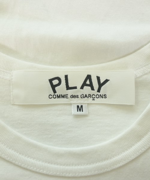 PLAY COMME des GARCONS（プレイコムデギャルソン）Tシャツ・カットソー 白 サイズ:M メンズ/2200724357031