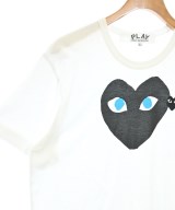 PLAY COMME des GARCONS（プレイコムデギャルソン）Tシャツ・カットソー 白 サイズ:L メンズ/2200724432035