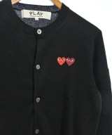 PLAY COMME des GARCONS（プレイコムデギャルソン）カーディガン 黒 サイズ:L メンズ/2200724432042