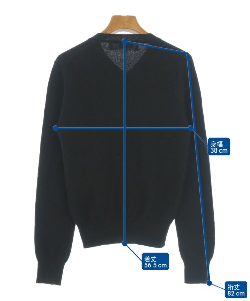 PLAY COMME des GARCONS（プレイコムデギャルソン）ニット・セーター 黒 サイズ:XXS レディース/2200723703020