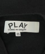 PLAY COMME des GARCONS（プレイコムデギャルソン）ニット・セーター 黒 サイズ:XXS レディース/2200723703020