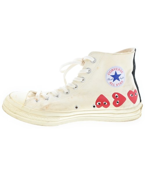 PLAY COMME des GARCONS（プレイコムデギャルソン）スニーカー 白 サイズ:29.5cm メンズ/2200724616039