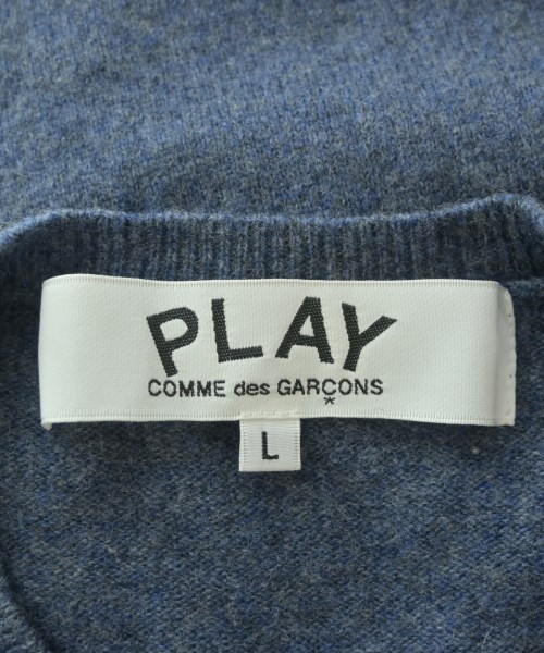PLAY COMME des GARCONS（プレイコムデギャルソン）カーディガン 紺 サイズ:L メンズ/2200720460216