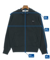 PLAY COMME des GARCONS（プレイコムデギャルソン）パーカー 黒 サイズ:S メンズ/2200721933146